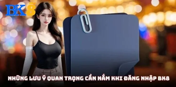 Những chú ý quan trọng cần phải biết khi đăng nhập BK8