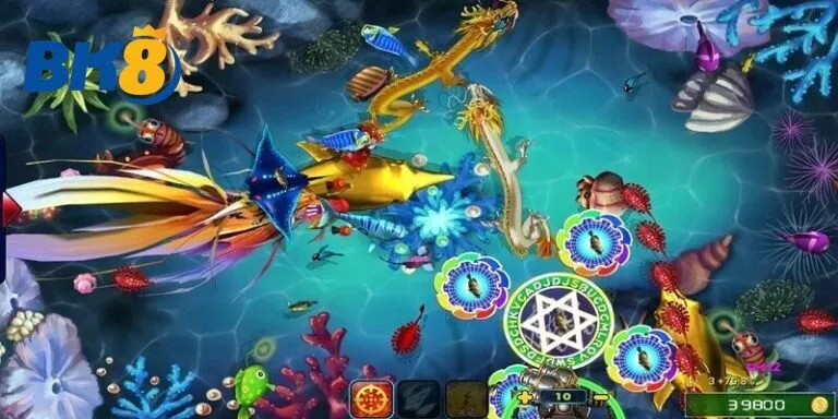 Giao diện Điếu Ngư Nhất Phát với khung cảnh đại dương rộng lớn 