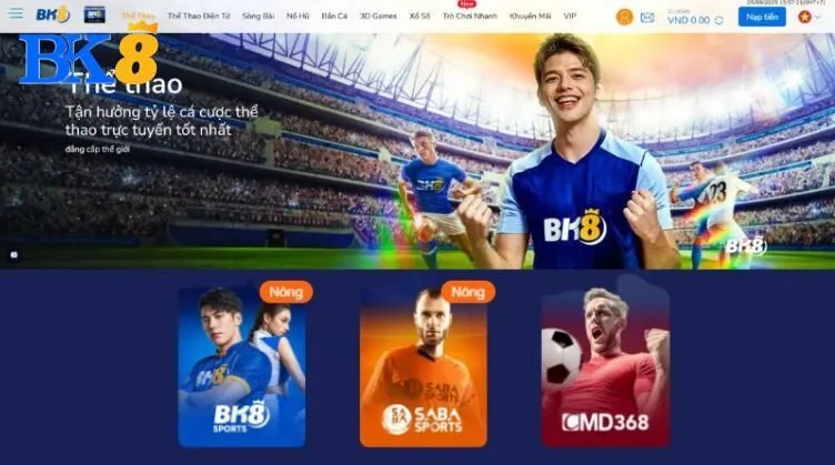 Đôi nét về thể thao BK8